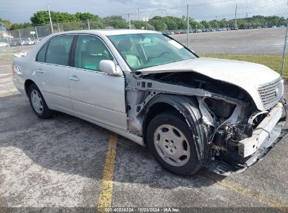 2001 LEXUS LS 430 Beige  Gasoline JTHBN30F510041465 photo #1