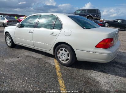 2001 LEXUS LS 430 Beige  Gasoline JTHBN30F510041465 photo #4