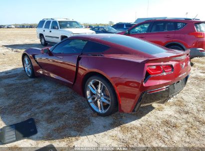 2016 CHEVROLET CORVETTE STINGRAY Z51 Red  Gasoline 1G1YK2D79G5105710 photo #4