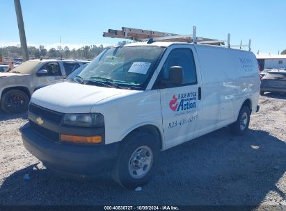 2020 CHEVROLET EXPRESS CARGO RWD 2500 REGULAR WHEELBASE WT White  Gasoline 1GCWGAFPXL1240672 photo #3