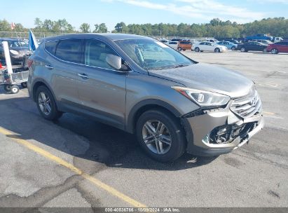 2018 HYUNDAI SANTA FE SPORT 2.4L Tan  Gasoline 5NMZT3LB8JH054922 photo #1