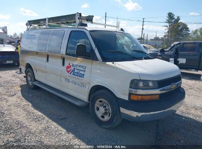 2019 CHEVROLET EXPRESS 2500 WORK VAN White  Flexible Fuel 1GCWGAFG9K1357528 photo #1