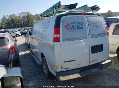 2019 CHEVROLET EXPRESS 2500 WORK VAN White  Flexible Fuel 1GCWGAFG9K1357528 photo #4