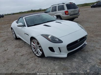 2014 JAGUAR F-TYPE S White  Gasoline SAJWA6FC0E8K07008 photo #1