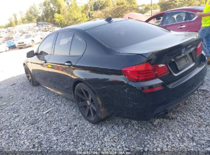 2012 BMW 550I Black  Gasoline WBAFR9C53CDX79335 photo #4