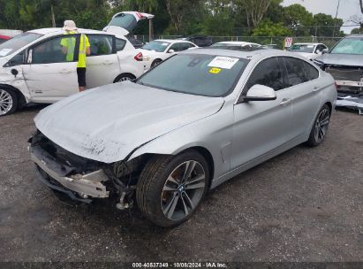 2020 BMW 4 SERIES 430I Silver  Gasoline WBA4J1C06LBU68241 photo #3