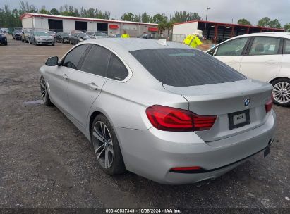 2020 BMW 4 SERIES 430I Silver  Gasoline WBA4J1C06LBU68241 photo #4