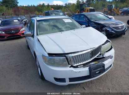 2006 LINCOLN ZEPHYR White  Gasoline 3LNHM261X6R617011 photo #1