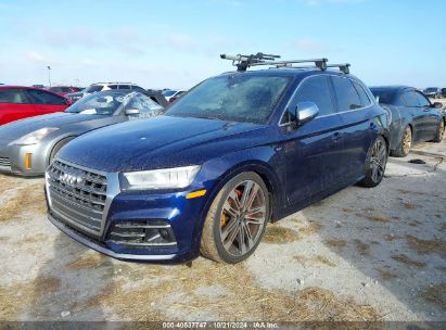 2018 AUDI SQ5 3.0T PREMIUM PLUS Blue  Gasoline WA1C4AFY5J2075880 photo #3