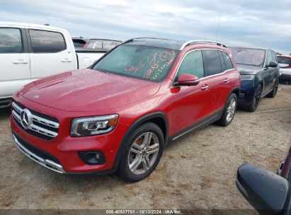 2020 MERCEDES-BENZ GLB 250 4MATIC Red  Gasoline W1N4M4HB4LW045827 photo #3