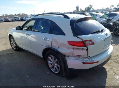 2006 INFINITI FX35 White  Gasoline JNRAS08U16X102624 photo #4