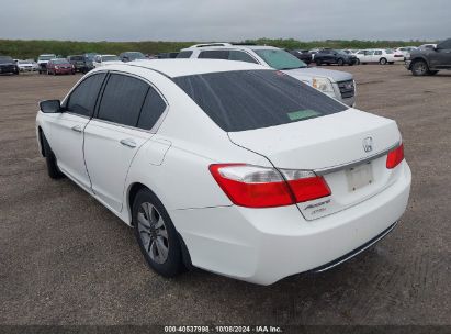 2013 HONDA ACCORD LX White  Gasoline 1HGCR2F35DA200227 photo #4