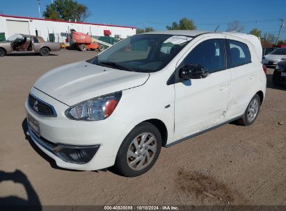 2018 MITSUBISHI MIRAGE SE White  Gasoline ML32A4HJXJH001284 photo #3