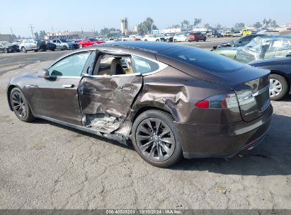 2013 TESLA MODEL S Brown  Electric 5YJSA1DN6DFP23022 photo #4