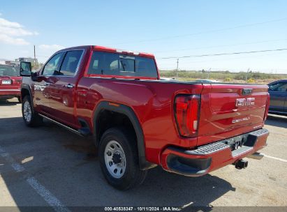 2022 GMC SIERRA 2500HD 4WD  STANDARD BED DENALI Burgundy  Gasoline 1GT49RE76NF266063 photo #4