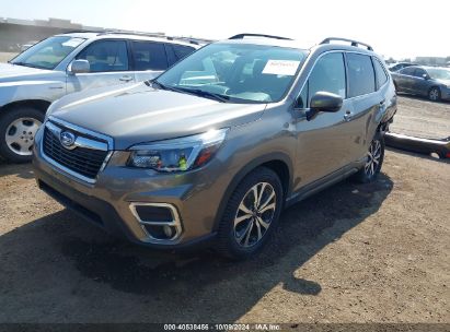 2021 SUBARU FORESTER LIMITED Gray  Gasoline JF2SKAUC7MH579915 photo #3