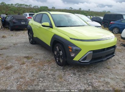 2024 HYUNDAI KONA SEL Yellow  Gasoline KM8HB3AB4RU097283 photo #1