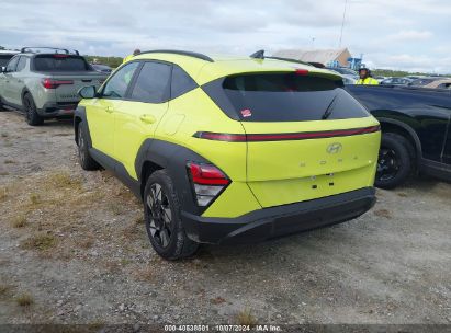 2024 HYUNDAI KONA SEL Yellow  Gasoline KM8HB3AB4RU097283 photo #4