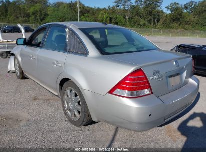 2007 MERCURY MONTEGO PREMIER Gray  Gasoline 1MEHM42167G611736 photo #4