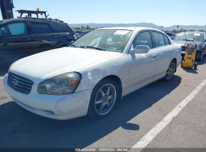 2002 INFINITI Q45 LUXURY White  Gasoline JNKBF01A72M008587 photo #3