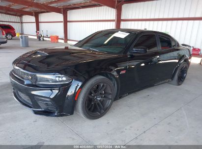 2022 DODGE CHARGER SCAT PACK WIDEBODY Black  Gasoline 2C3CDXGJ4NH121517 photo #3