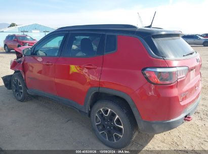 2020 JEEP COMPASS TRAILHAWK 4X4 Red  Gasoline 3C4NJDDB6LT208588 photo #4