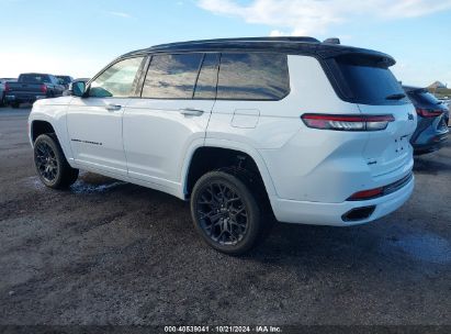 2023 JEEP GRAND CHEROKEE L SUMMIT RESERVE 4X4 White  Gasoline 1C4RJKET9P8833326 photo #4