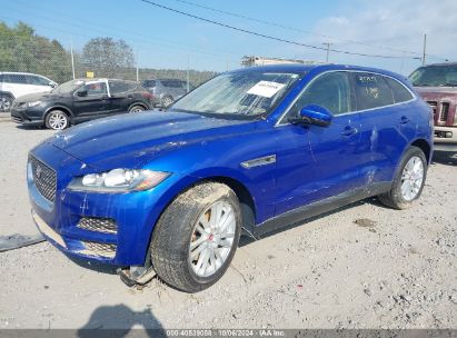 2019 JAGUAR F-PACE 25T PRESTIGE/30T PRESTIGE Blue  Gasoline SADCK2GX0KA390329 photo #3