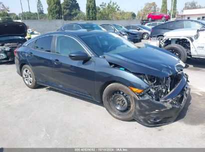 2016 HONDA CIVIC LX Gray  Gasoline 19XFC2F58GE242598 photo #1