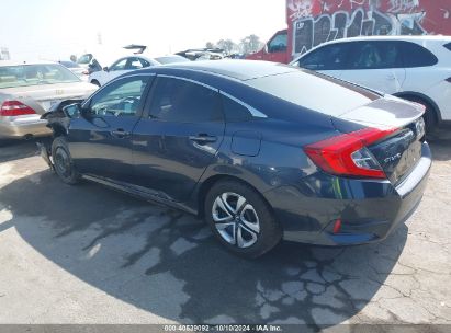 2016 HONDA CIVIC LX Gray  Gasoline 19XFC2F58GE242598 photo #4