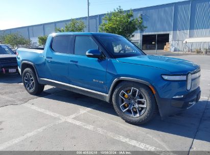 2023 RIVIAN R1T ADVENTURE QUAD MOTOR LARGE PACK Turquoise  Electric 7FCTGAAA7PN021747 photo #1