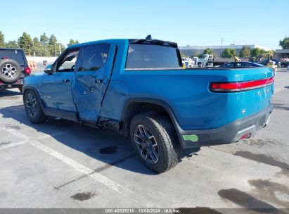 2023 RIVIAN R1T ADVENTURE QUAD MOTOR LARGE PACK Turquoise  Electric 7FCTGAAA7PN021747 photo #4