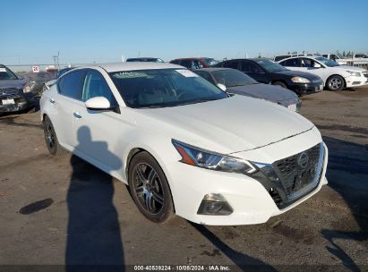 2020 NISSAN ALTIMA S FWD White  Gasoline 1N4BL4BV2LC208163 photo #1