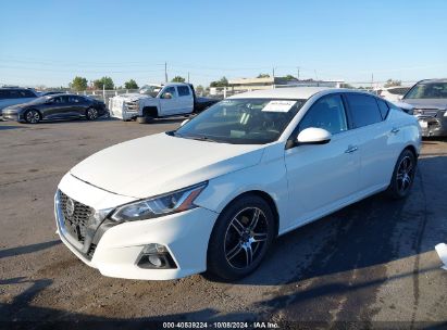 2020 NISSAN ALTIMA S FWD White  Gasoline 1N4BL4BV2LC208163 photo #3