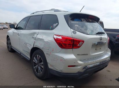 2017 NISSAN PATHFINDER SV White  Gasoline 5N1DR2MN0HC630681 photo #4