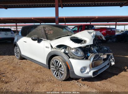 2019 MINI HARDTOP COOPER S Silver  Gasoline WMWXP7C53K2A54572 photo #1