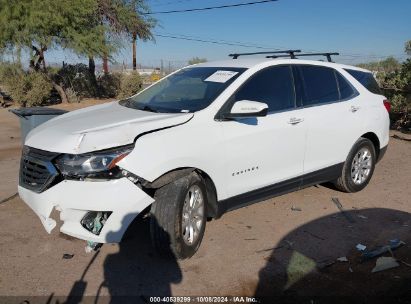 2018 CHEVROLET EQUINOX LT White  Gasoline 2GNAXJEV0J6190814 photo #3