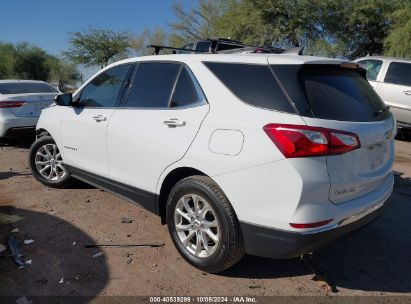 2018 CHEVROLET EQUINOX LT White  Gasoline 2GNAXJEV0J6190814 photo #4