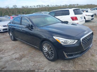 2018 GENESIS G90 Black  Gasoline KMHG54JH7JU037032 photo #1