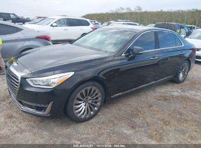 2018 GENESIS G90 Black  Gasoline KMHG54JH7JU037032 photo #3