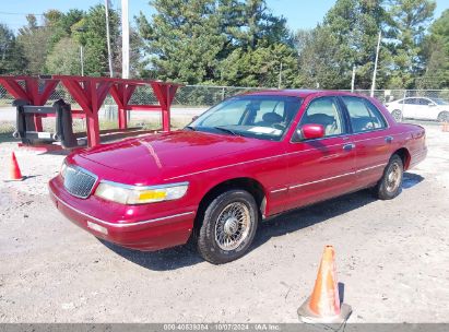 1997 MERCURY GRAND MARQUIS LS Red  Gasoline 2MELM75W7VX738862 photo #3