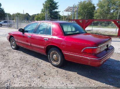 1997 MERCURY GRAND MARQUIS LS Red  Gasoline 2MELM75W7VX738862 photo #4