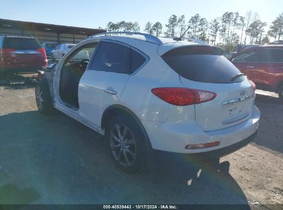 2011 INFINITI EX35 JOURNEY White  Gasoline JN1AJ0HR6BM854476 photo #4