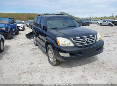 2007 LEXUS GX 470 Black  Gasoline W04GU8SXXJ1099850 photo #1