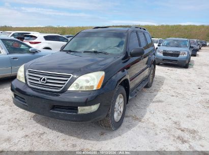 2007 LEXUS GX 470 Black  Gasoline W04GU8SXXJ1099850 photo #3