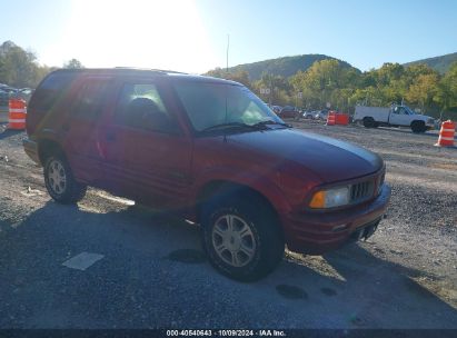 1996 OLDSMOBILE BRAVADA Red  Gasoline 1GHDT13W1T2701244 photo #1