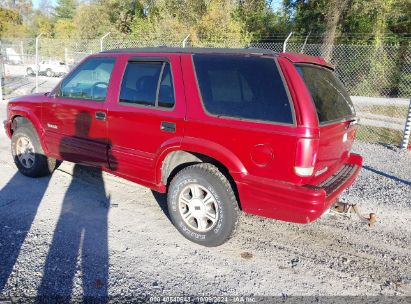 1996 OLDSMOBILE BRAVADA Red  Gasoline 1GHDT13W1T2701244 photo #4