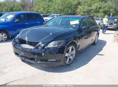 2007 LEXUS GS 350 Black  Gasoline JTHBE96S570027002 photo #3