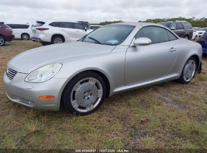 2002 LEXUS SC 430 Silver  Gasoline JTHFN48Y620027508 photo #3