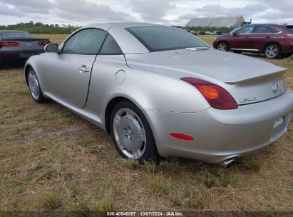 2002 LEXUS SC 430 Silver  Gasoline JTHFN48Y620027508 photo #4